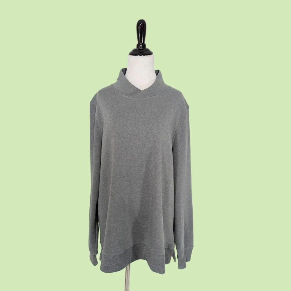FootJoy‎ Women's French Terry Golf Pullover XL Grey
